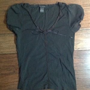 SOLD Limited black sheer top M