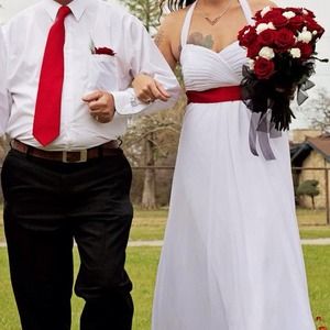 White David's bridal wedding dress