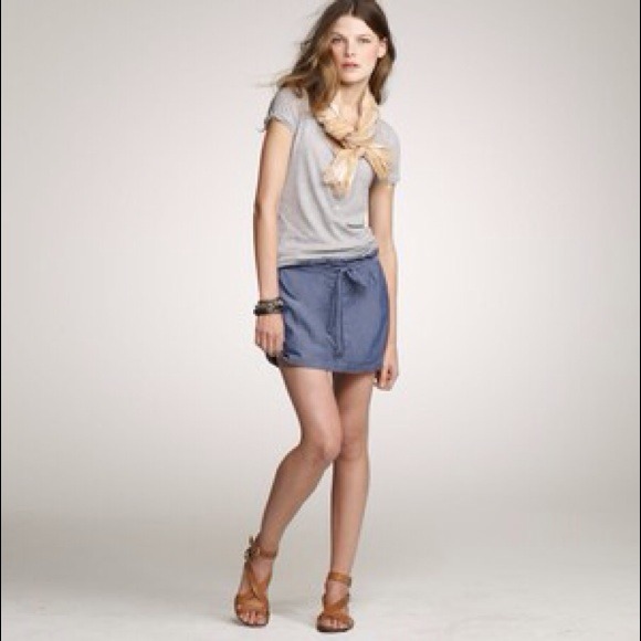 J. Crew Lightweight Cotton Cottage Skirt Small