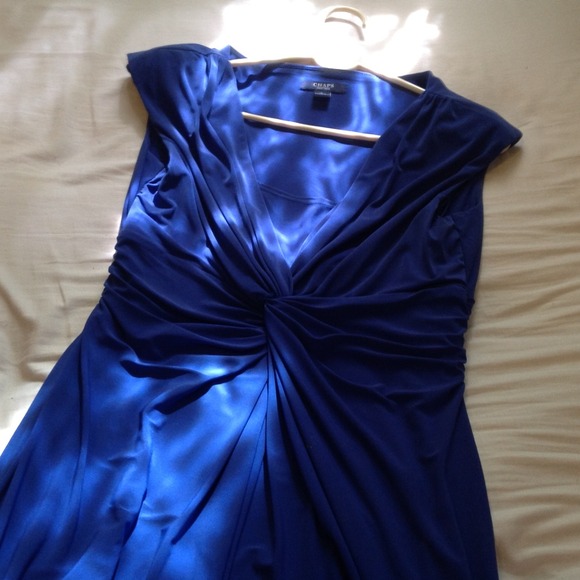 Royal blue dress