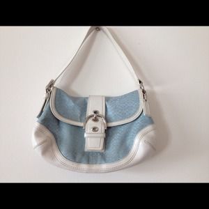 Coach leather hobo purse