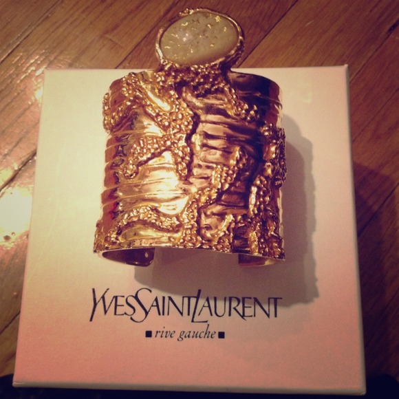 Yves Saint Laurent Jewelry - YSL cuff bracelet