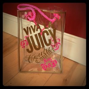 Juicy Couture Clear Bag