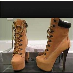 ❌❌SOLD❌❌ zjo timberland heel boots