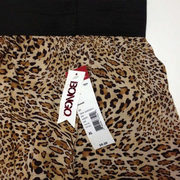 Bongo leopard miniskirt!!