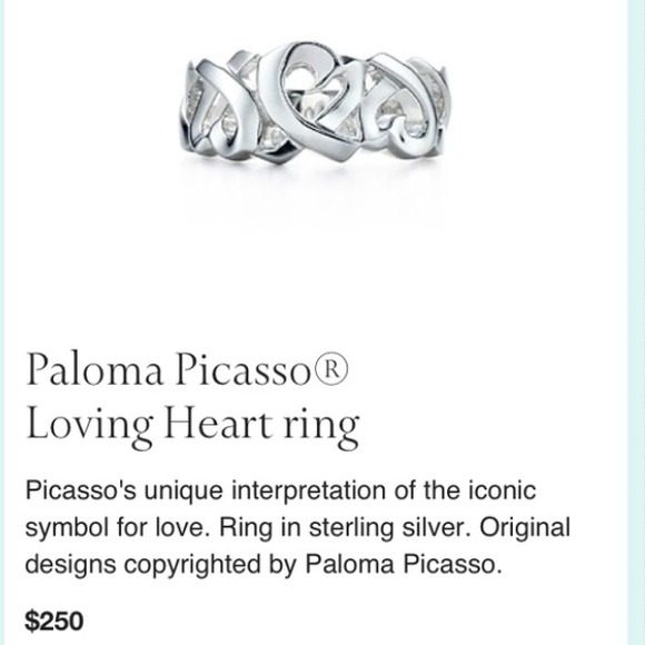 Tiffany & Co. Jewelry - Tiffany & Co Loving Heart ring 6.5 receipt box