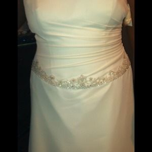 Alfred Angelo Wedding Gown.