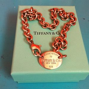 Tiffany & co. Authentic tag necklace