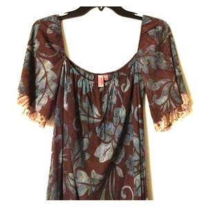 🚫RESERVED FOR @lisawldr Cute Brown & Blue Dress!!