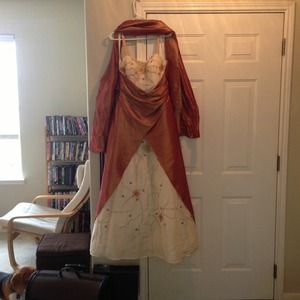 Formal Gown - Autumn colors