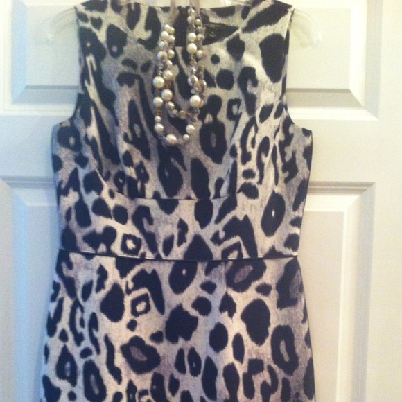 Cute Ann Taylor cheetah print dress