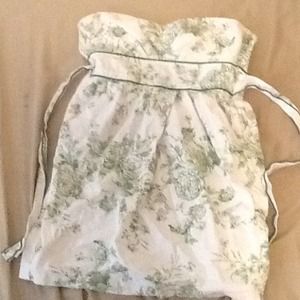 Green flowered sundress