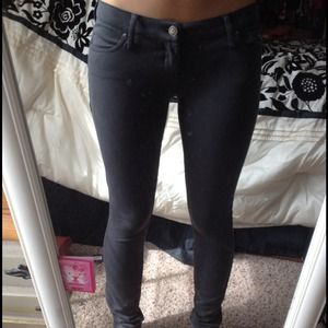 Grey hollister jegging size 0