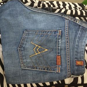 7 for all mankind bootcut jeans