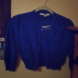 Blue Cardigan