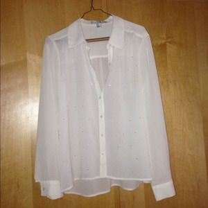 Rhinestone  blouse forever XXI
