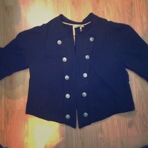 🚫Sold to SMP🚫 Jersey Martial Hook Blazer