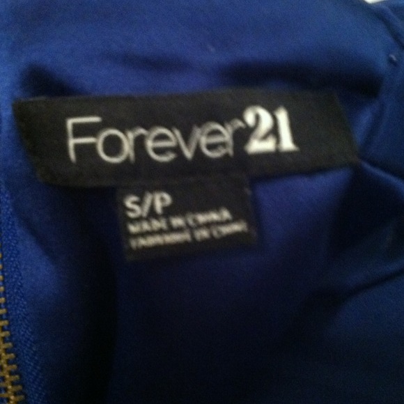 Blue Forever 21 fun party dress - Picture 4 of 4