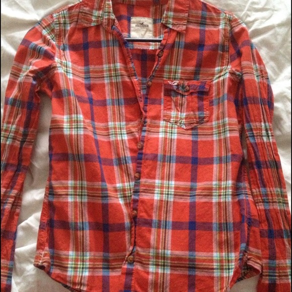 Long sleeved plaid Hollister - Picture 1 of 1