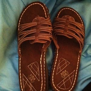 Brown sandals