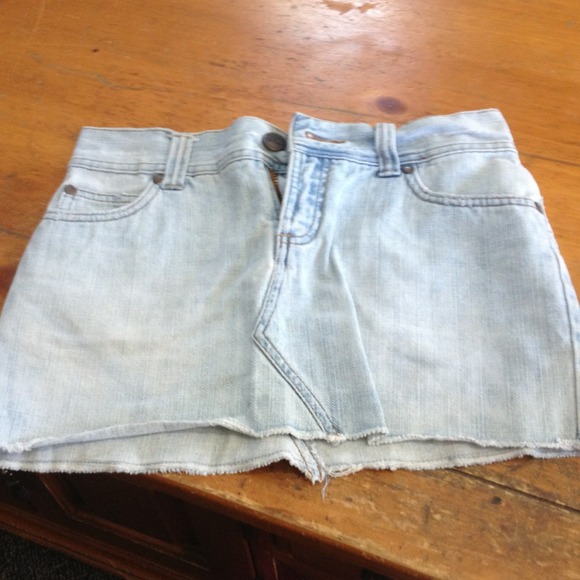 Denim skirt