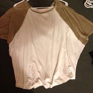 Gold and cream top