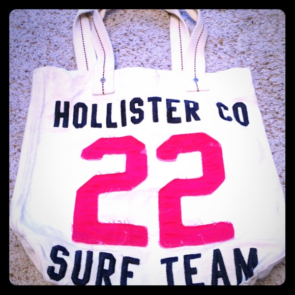 Hollister book bag :)