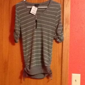 Women's mid length sweater