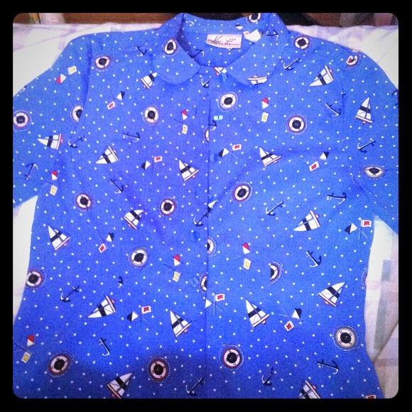 Blue sailor shirt