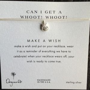 Dogeared Make A Wish Owl Necklace