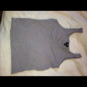 Grey crop top