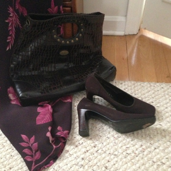 Shoes and purse