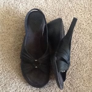 Touch of Silver Slip on Sandals