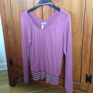 Lavender shirt