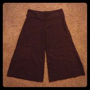 Brown Gaucho Pants