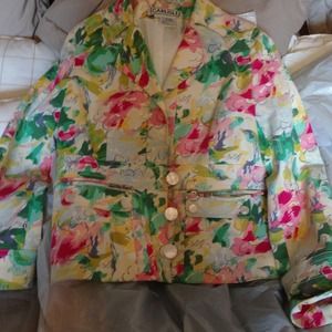 Carlisle spring floral jacket