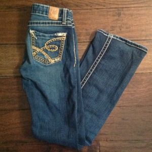 SOLD BKE Sabrina boot cut 26 x 31 1/2