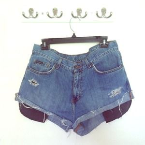 DIY Calvin Klein High-Waisted Shorts