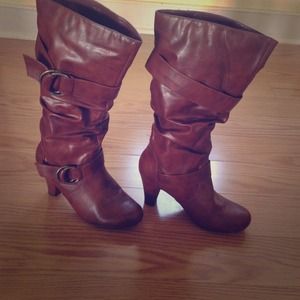 Brown madden girl boots