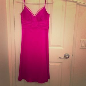 Magenta dress