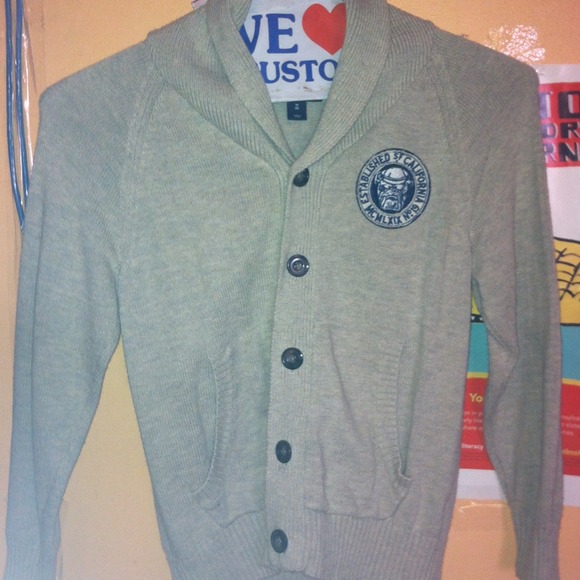 Coco colored Abercrombie cardigan for boys