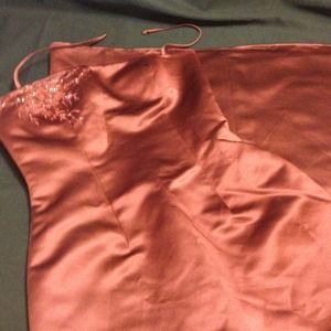 Beautiful maroon formal dress