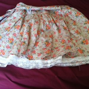 Floral skirt