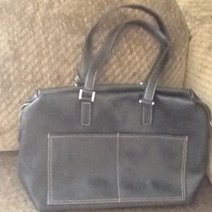 Leather handbag