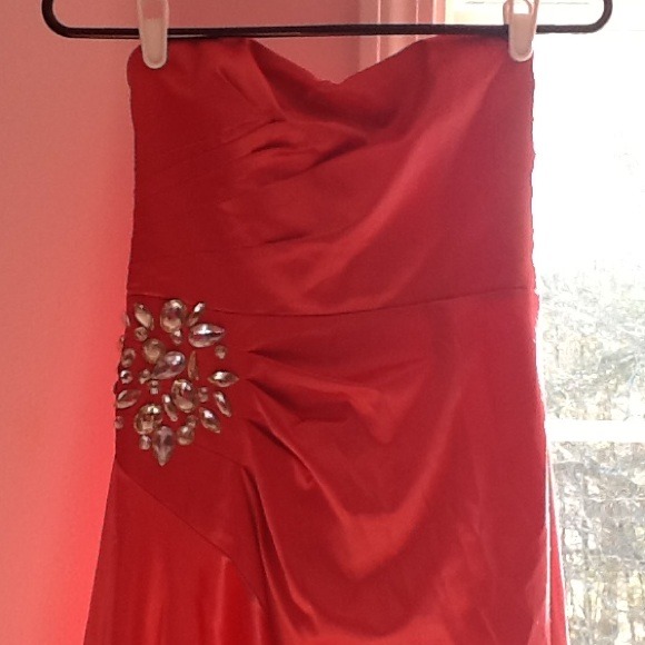 Orange prom/homecoming dress!! - Picture 3 of 3
