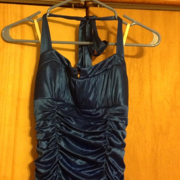 Blue dress