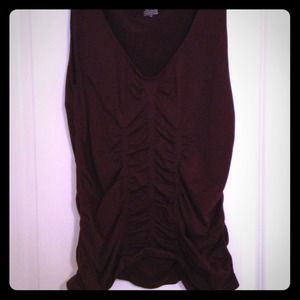 🚫SOLD In a bundle Maroon seamless tank