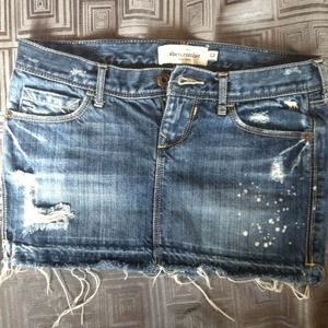 Abercrombie jean skirt