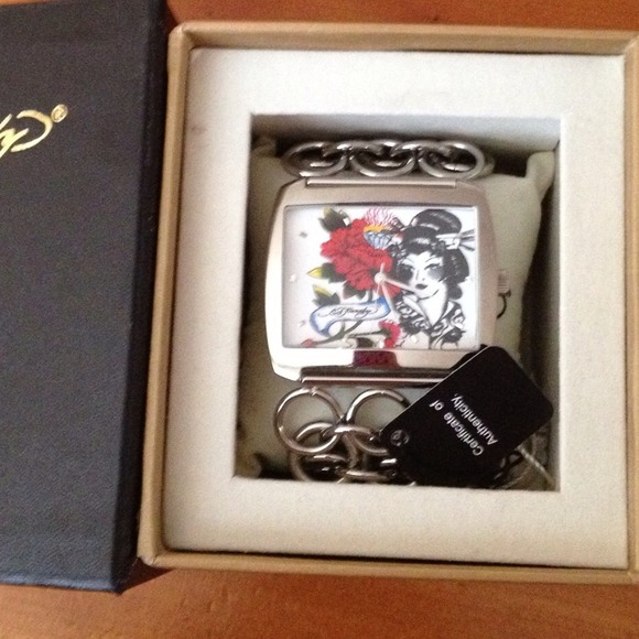 BRAND NEW W/TAGS ED HARDY WATCH!