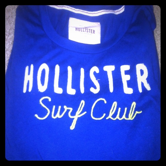 hollister long sleeve tshirt size large